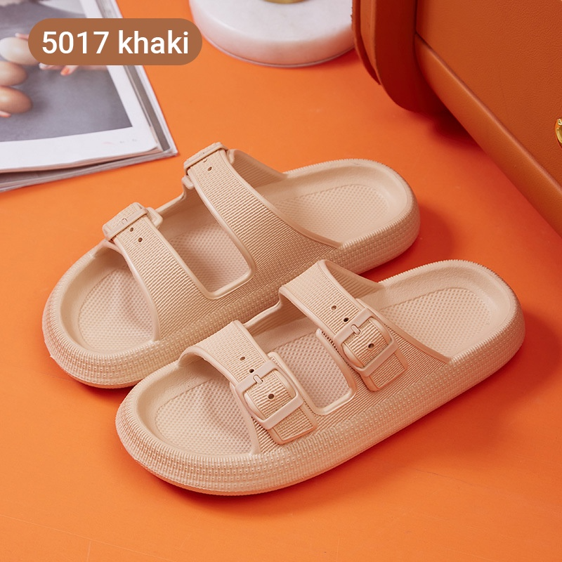 Double Buckle Comfort Sandals